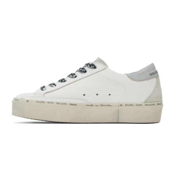 Golden Goose Low Hi Star White Sneakers with Platform - Picture 5 of 5